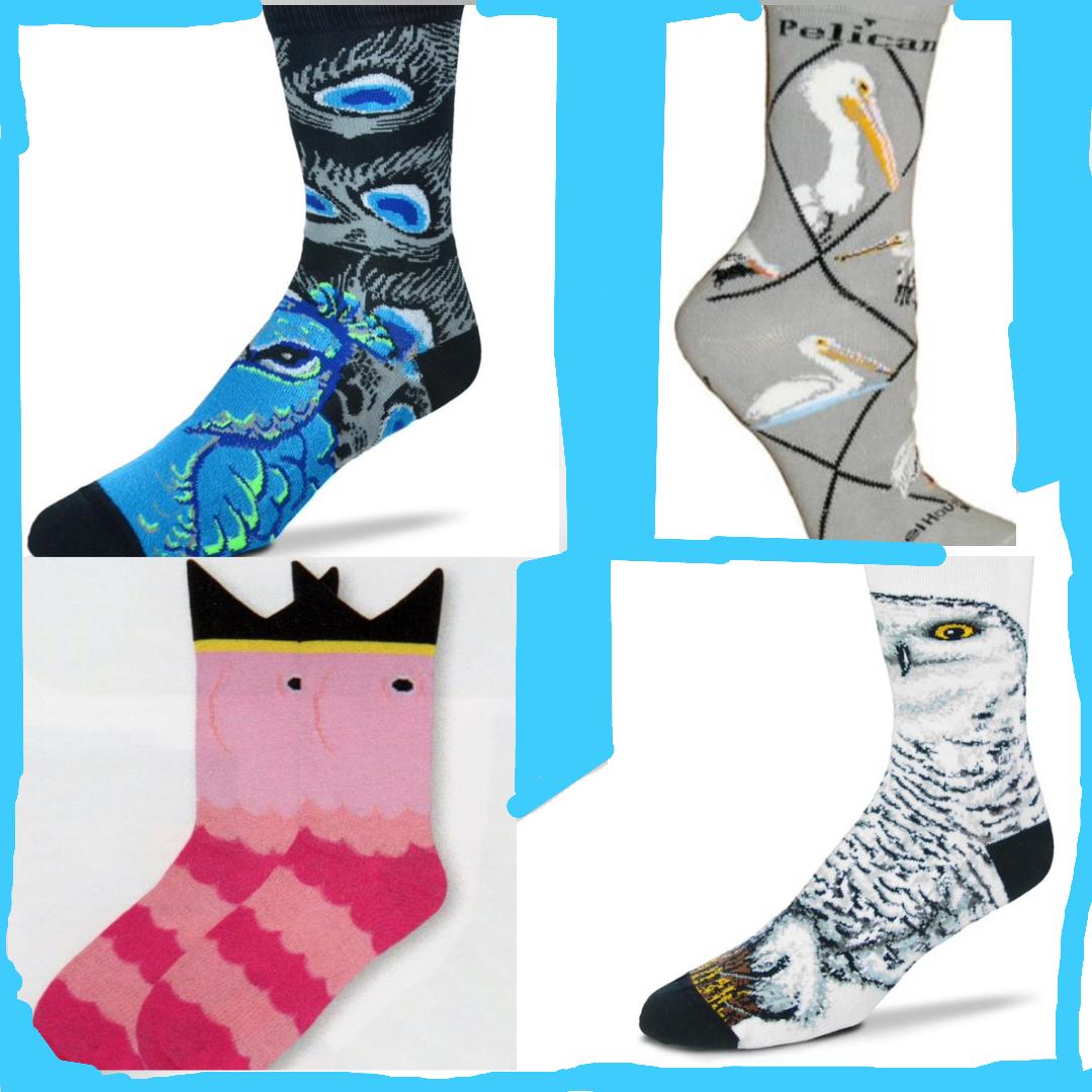 Birds Socks for Women Mickaboo Companion Bird Rescue