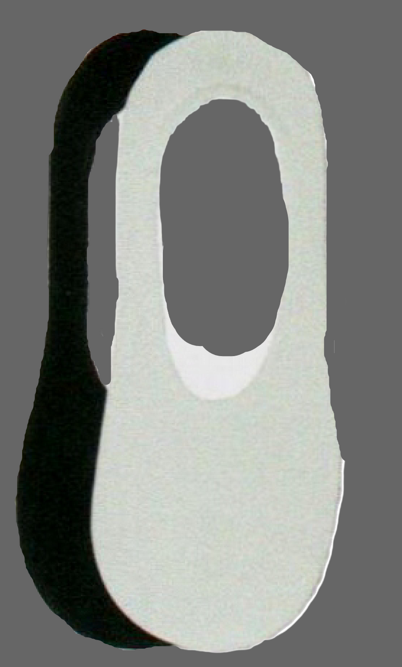 K Bell Womens Solid Liner in a two pack of Black and White.