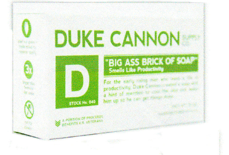 Photo ofDuke Cannon Big Ass Brick of Soap Smells like Productivity is a great Menthol smell by using Peppermint.