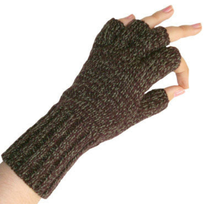 Zazou Working Girl Glove in Forest on a Model Hand.
