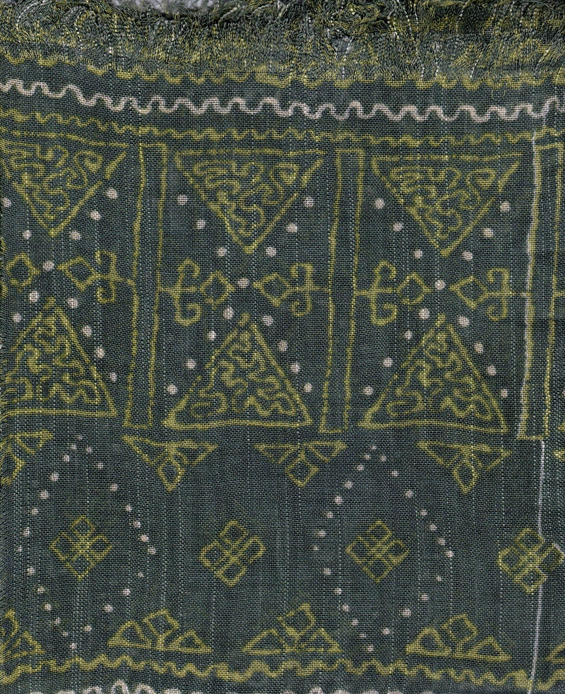 Zazou Casablanca Scarf in Zinc on Swatch