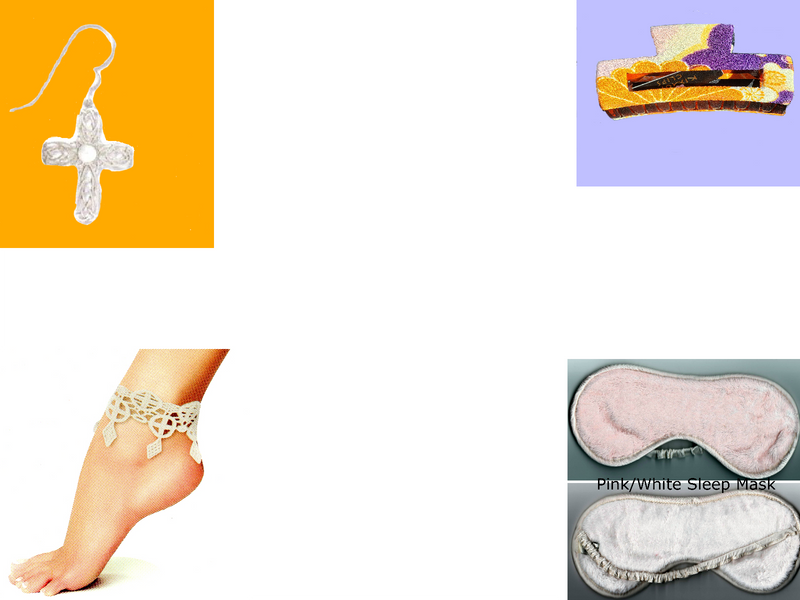  Jewelry Hair Ties Sleep Masks