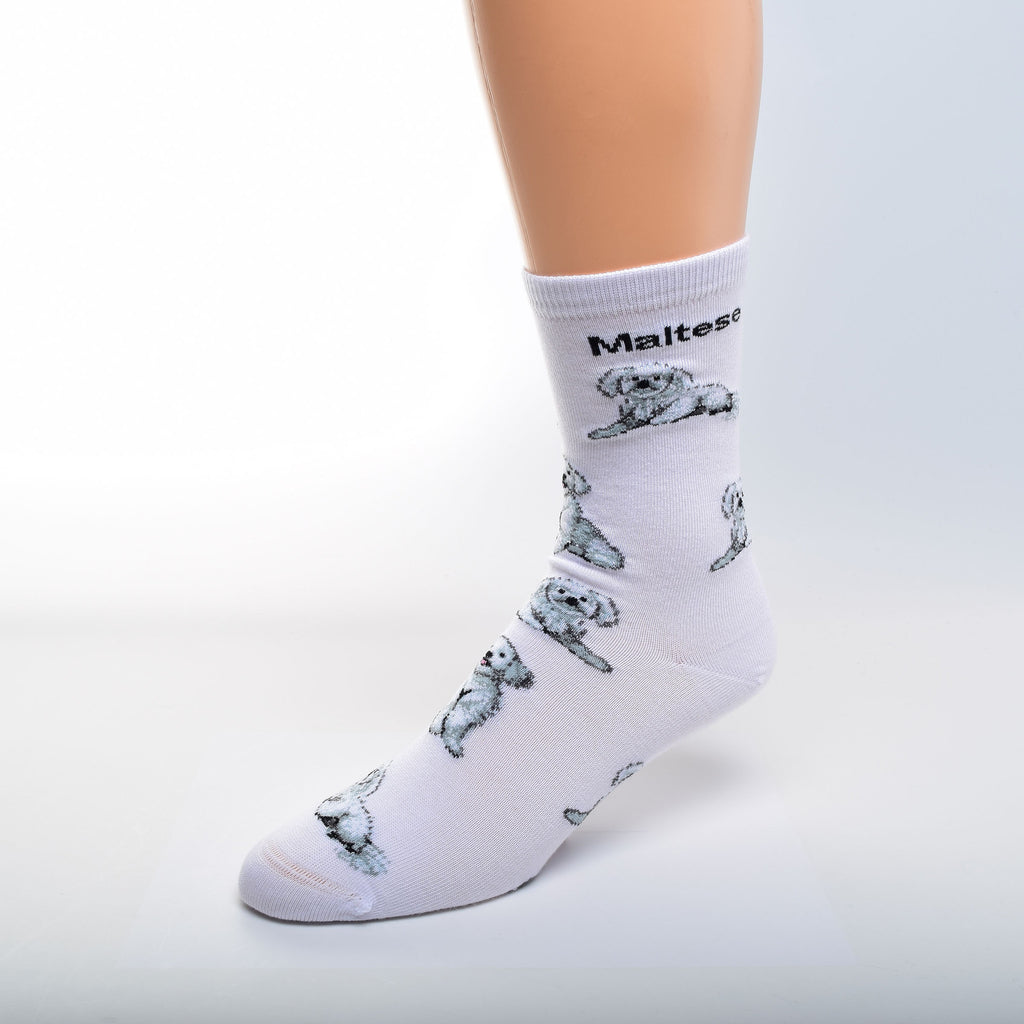 For Bare Feet Women's FBF Originals Novelty Dog Socks, Westie