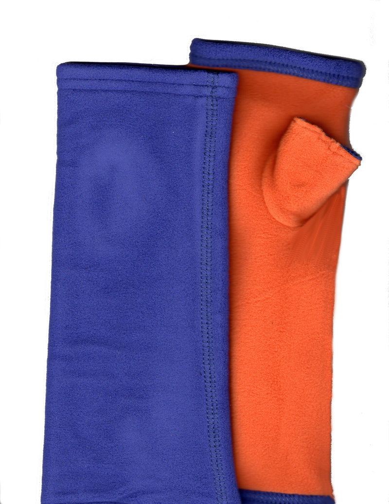 Lauer Reversible Glove comes in Violet and when you turn it inside out it is Orange with the Violet accents on top and bottom.