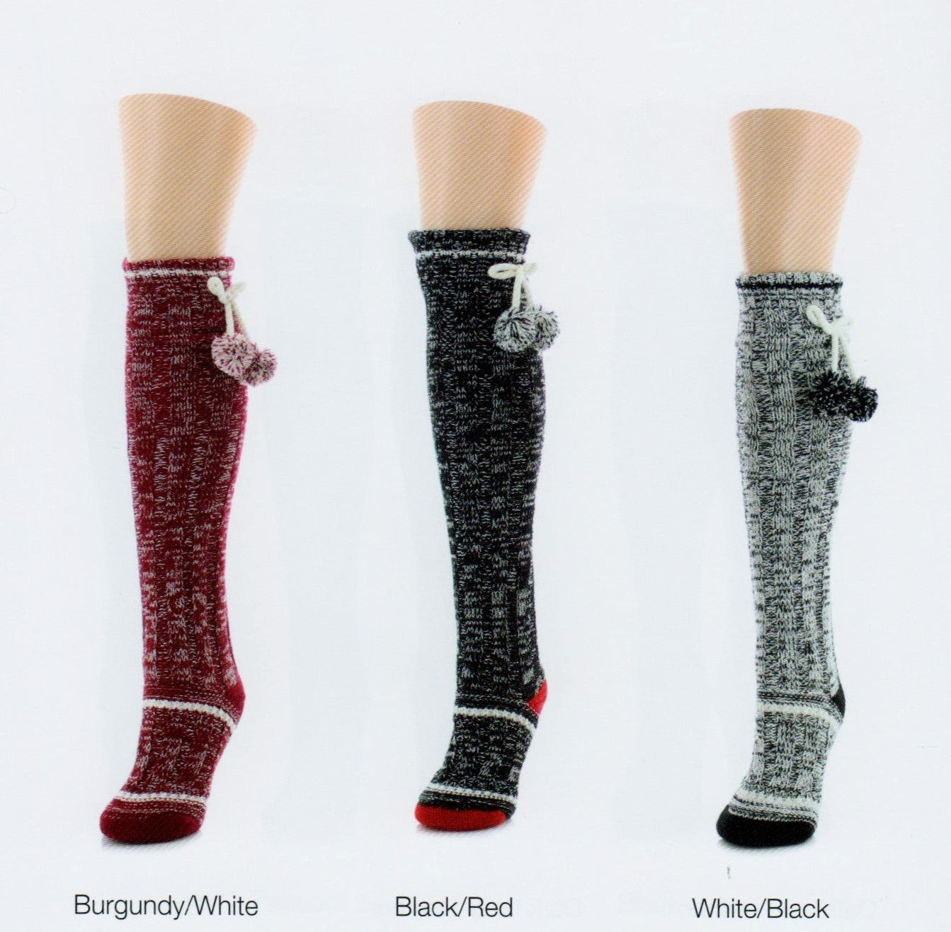 Legmogue Stripe Sketch Sherpa Lined Knee Length Lounge Sock – Socks by My  Foot Fetish