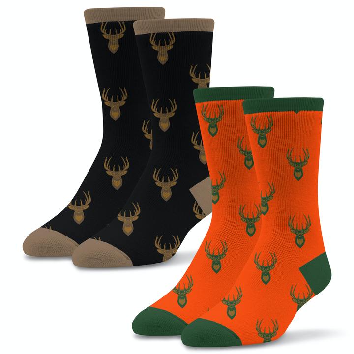 Socktastic Mens Trophy Deer 2 Pack Socks